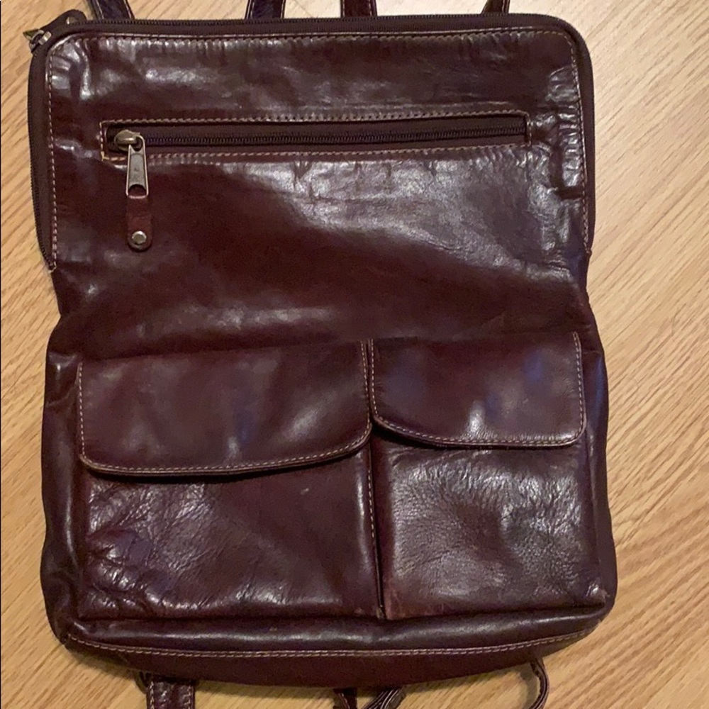 Vintage CHAOS Leather Backpack